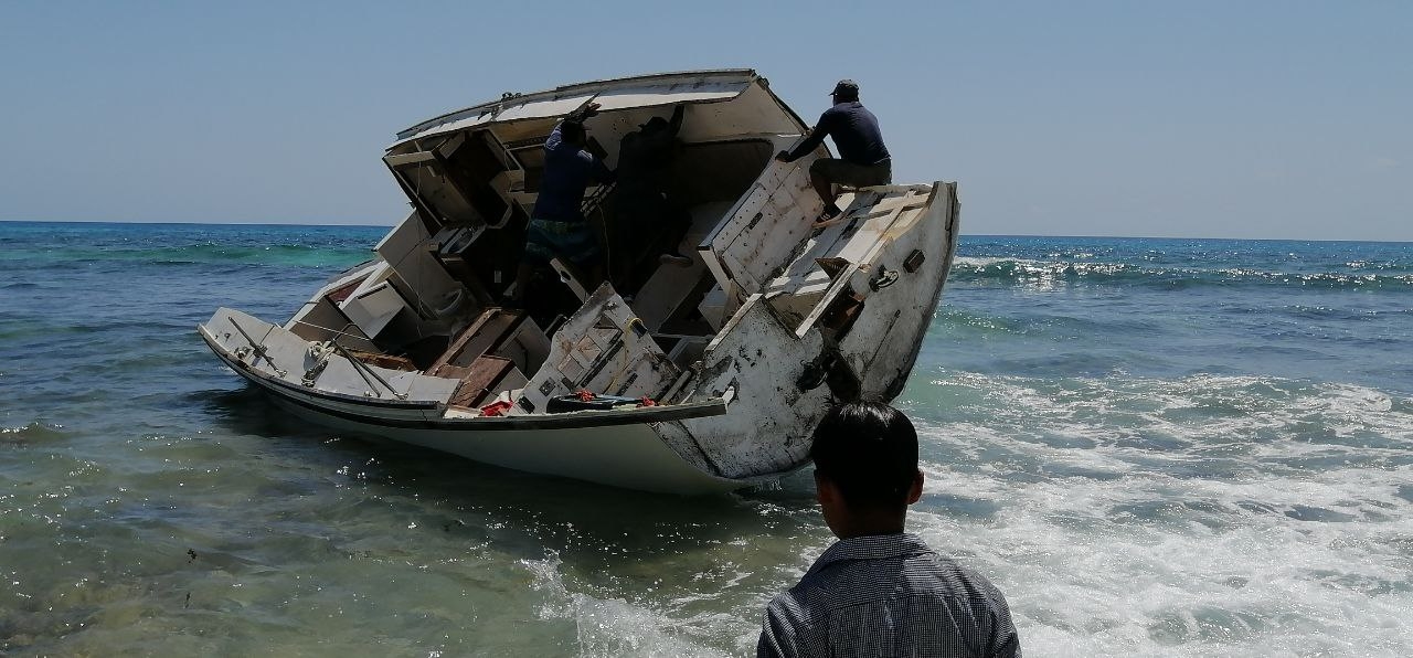 Novena Región Naval no da respuesta sobre el desguace de embarcaciones en Isla Mujeres