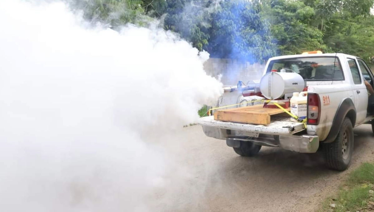 Exhiben al Ayuntamiento de Tizimín por la falta de uso de las máquinas de fumigación contra moscos