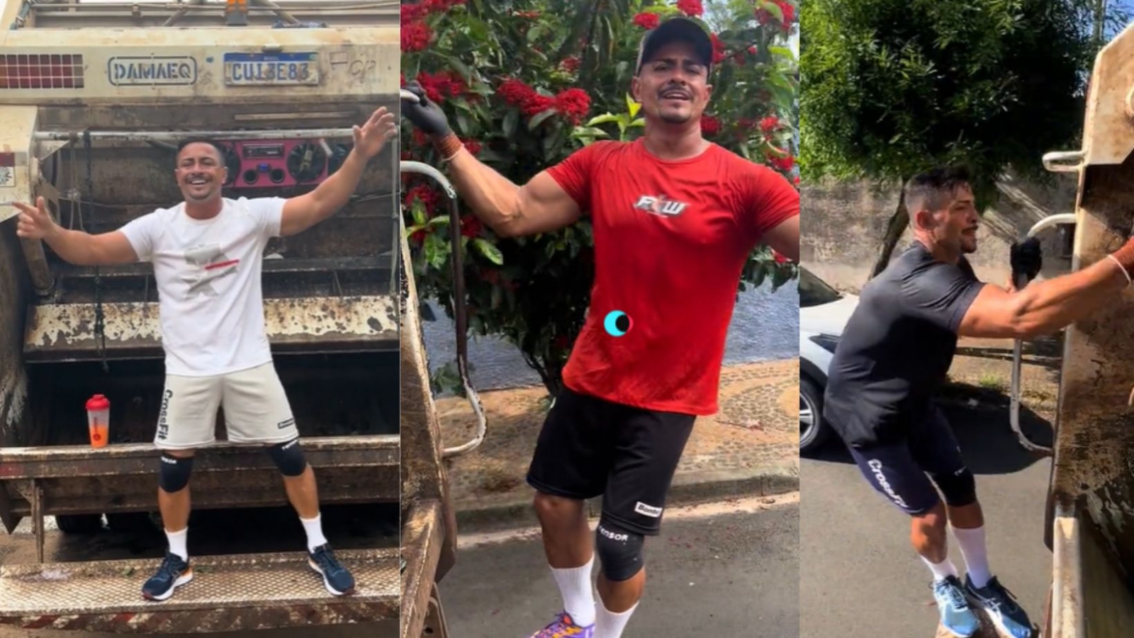 Recolector de basura se hace viral en TikTok por su cuerpo atlético: VIDEO