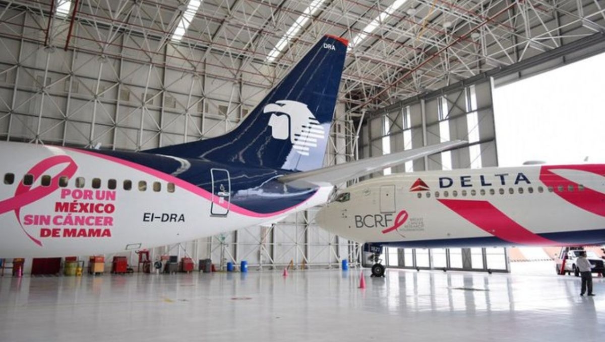 Cámara Nacional de Aerotransporte ve riesgos en la posible separación de Aeroméxico y Delta