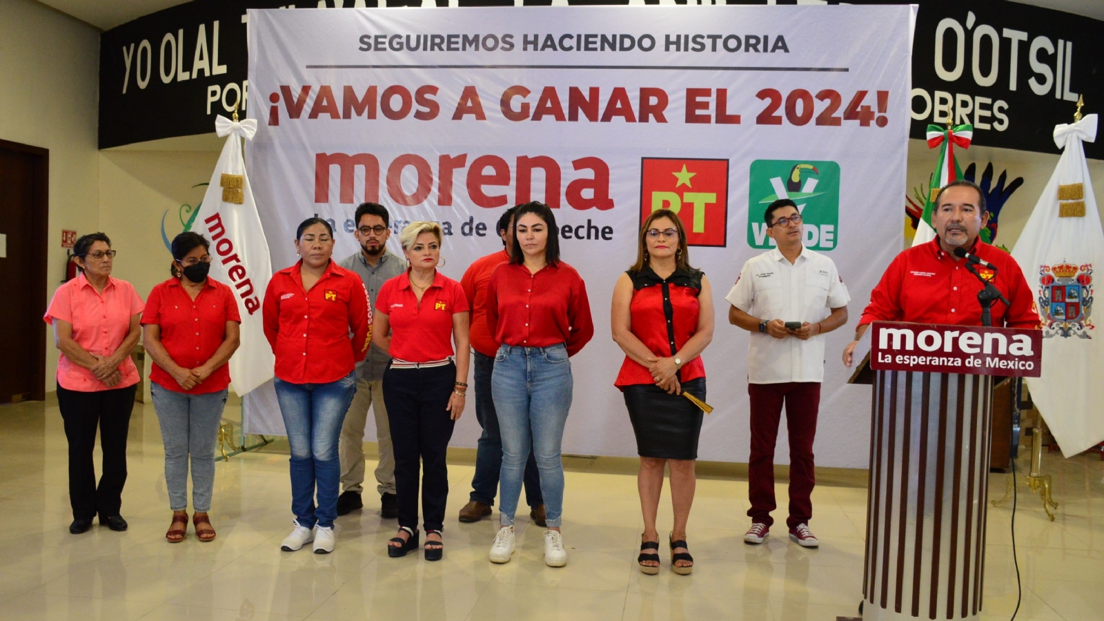 Elecciones 2024 Campeche: Competirá Morena en ocho alcaldías