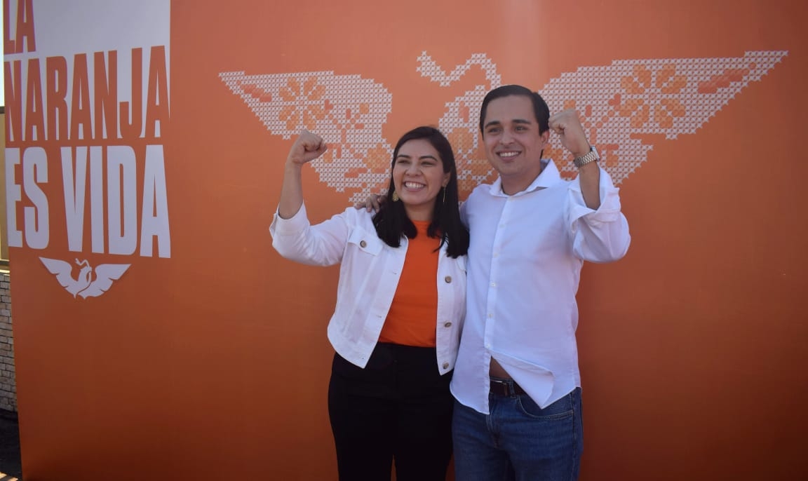Movimiento Ciudadano registra a sus candidatos para la gubernatura de Yucatán y Alcaldía de Mérida