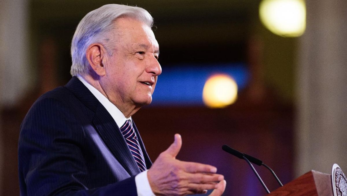 Andrés Manuel López Obrador encabeza este jueves 8 de febrero, la conferencia mañanera desde Palacio Nacional