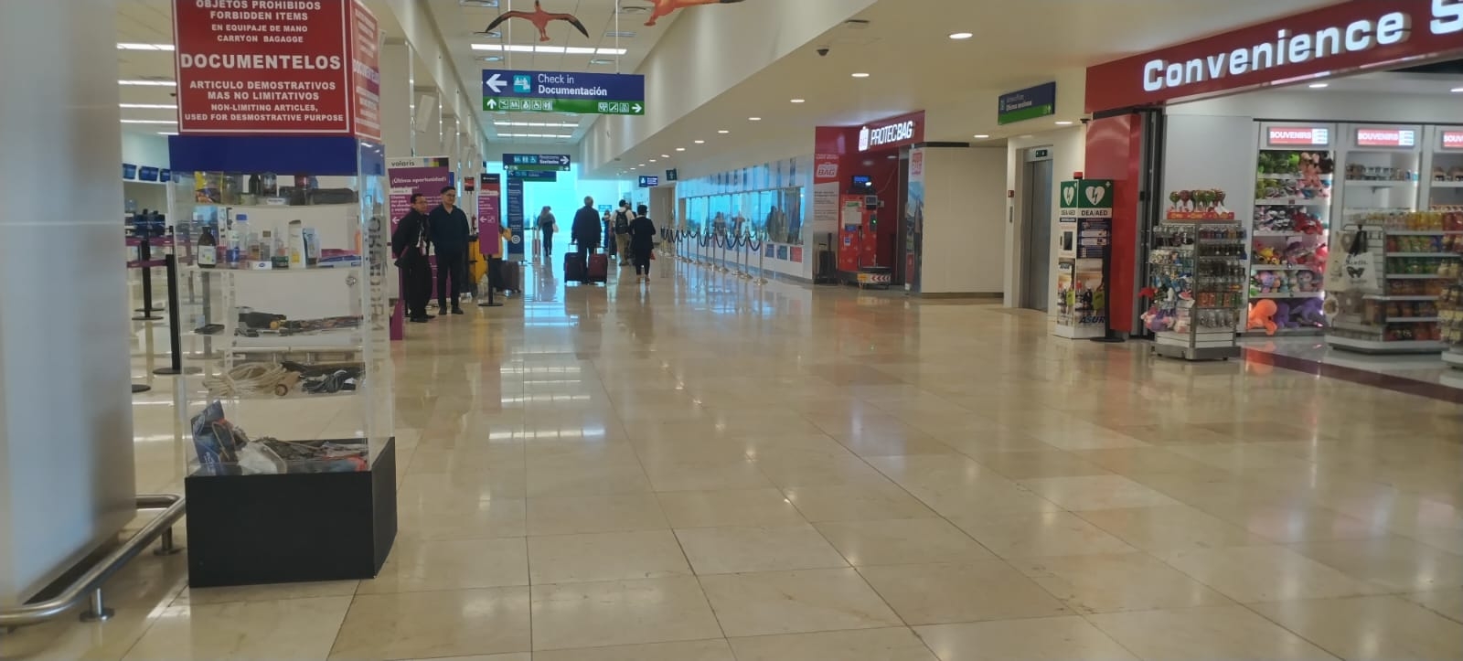 Aeropuerto de Mérida registra un vuelo atrasado hoy jueves 8 de febrero