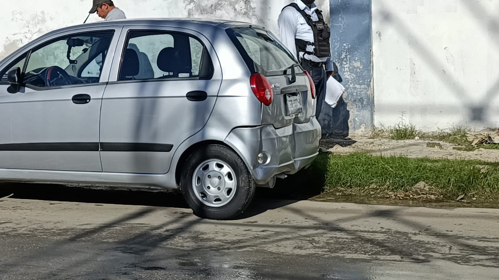 Choque por alcance genera caos vial en Campeche