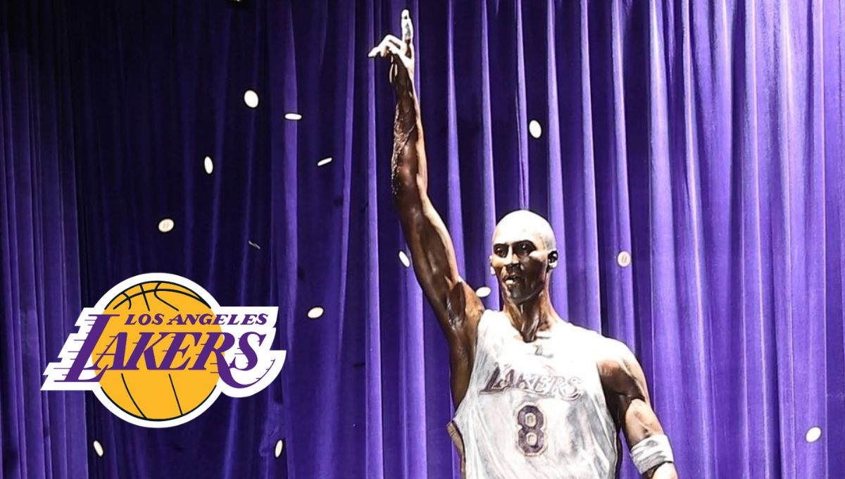Lakers presenta estatua de Kobe Bryant y le rinde homenaje póstumo: VIDEO