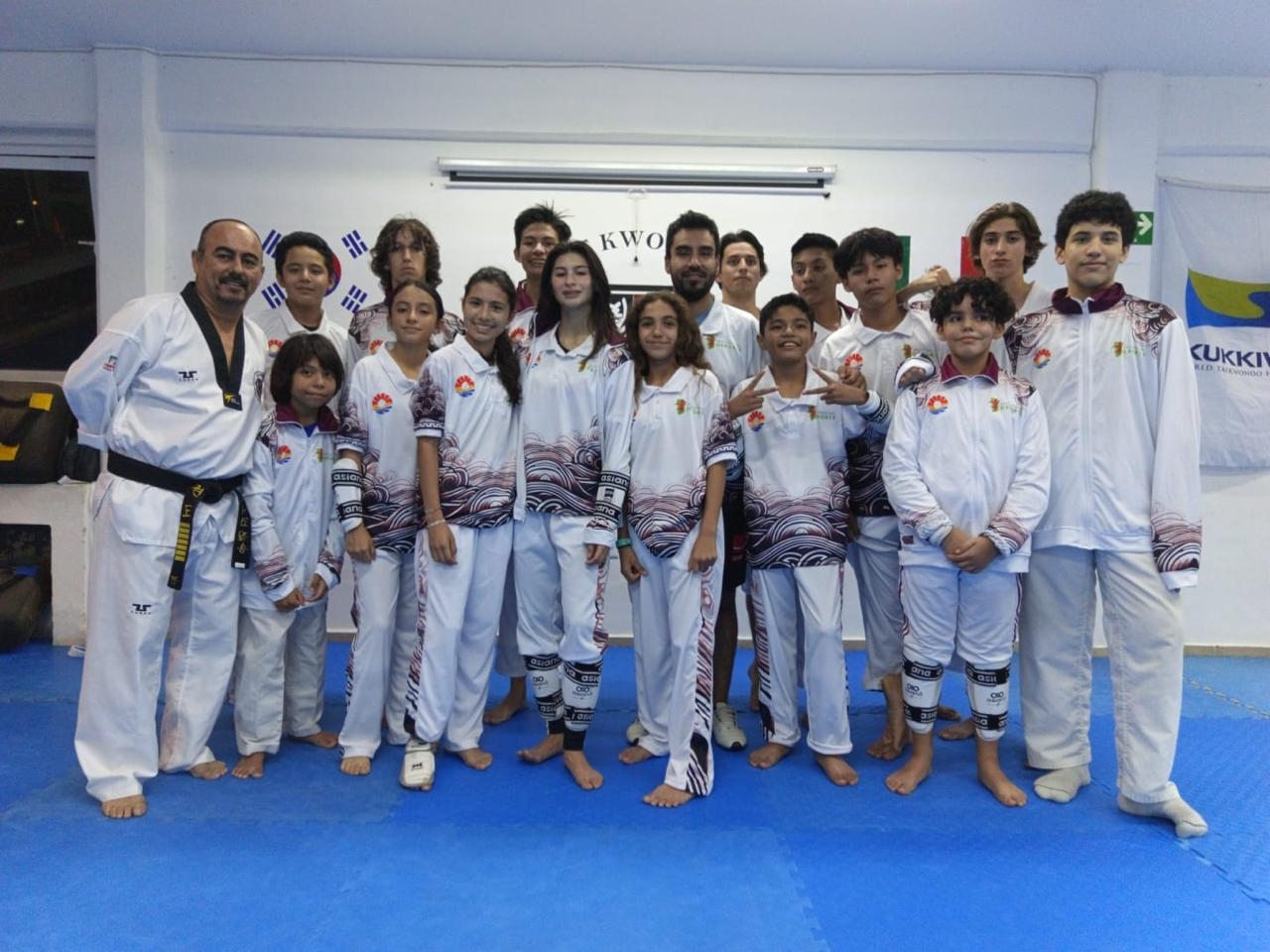 Los taekwondoínes quintanarroenses están preparados para enfrentar los Juegos Nacionales CONADE 2024