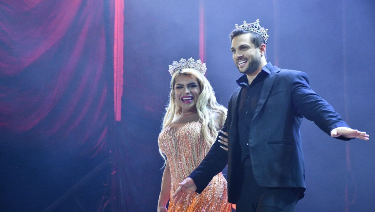 Wendy Guevara y Nicola Porcella son coronados como Reyes del Espectáculo en Campeche