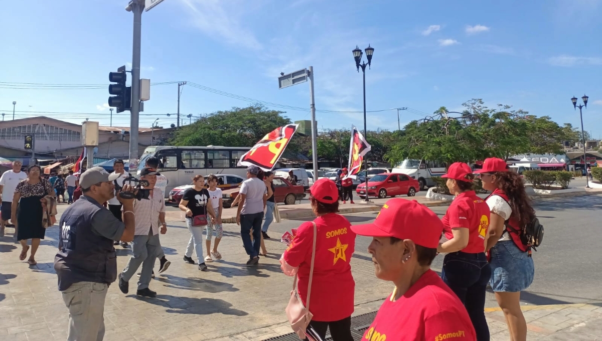 PT Campeche inicia campaña presidencial de Claudia Sheinbaum