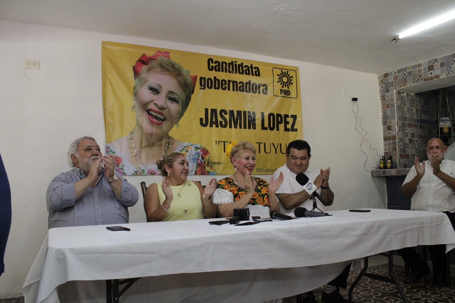 Tina Tuyub, candidata del PRD, reconoce desventaja rumbo a la gubernatura de Yucatán