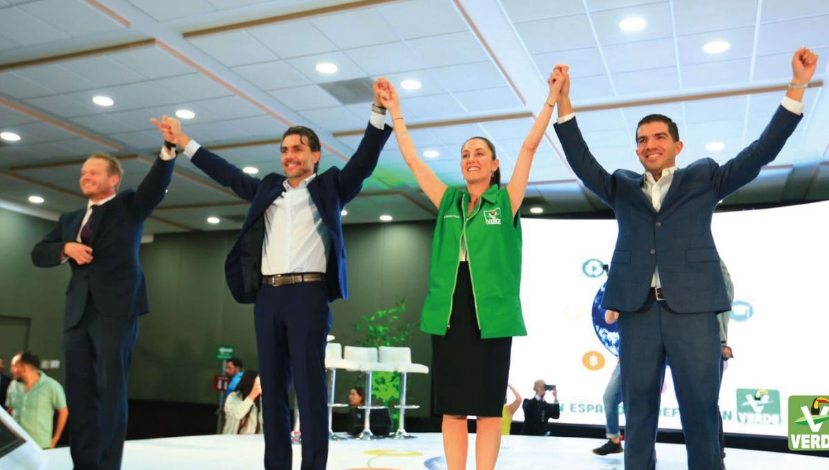 El Partido Verde de la Ciudad de México ratifica su apoyo a Claudia Sheinbaum