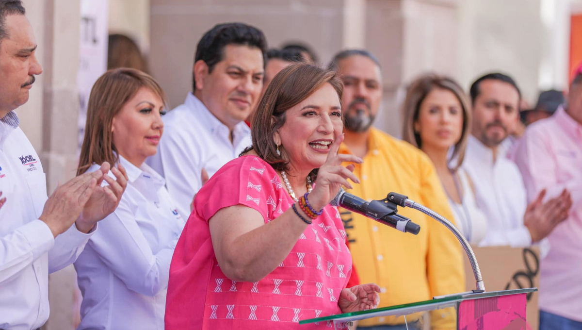 Xóchitl Gálvez inició su campaña en Fresnillo, Zacatecas