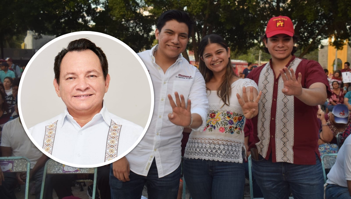 Joaquín Díaz Mena manda mensaje a militantes en el inicio de su campaña a la gubernatura de Yucatán