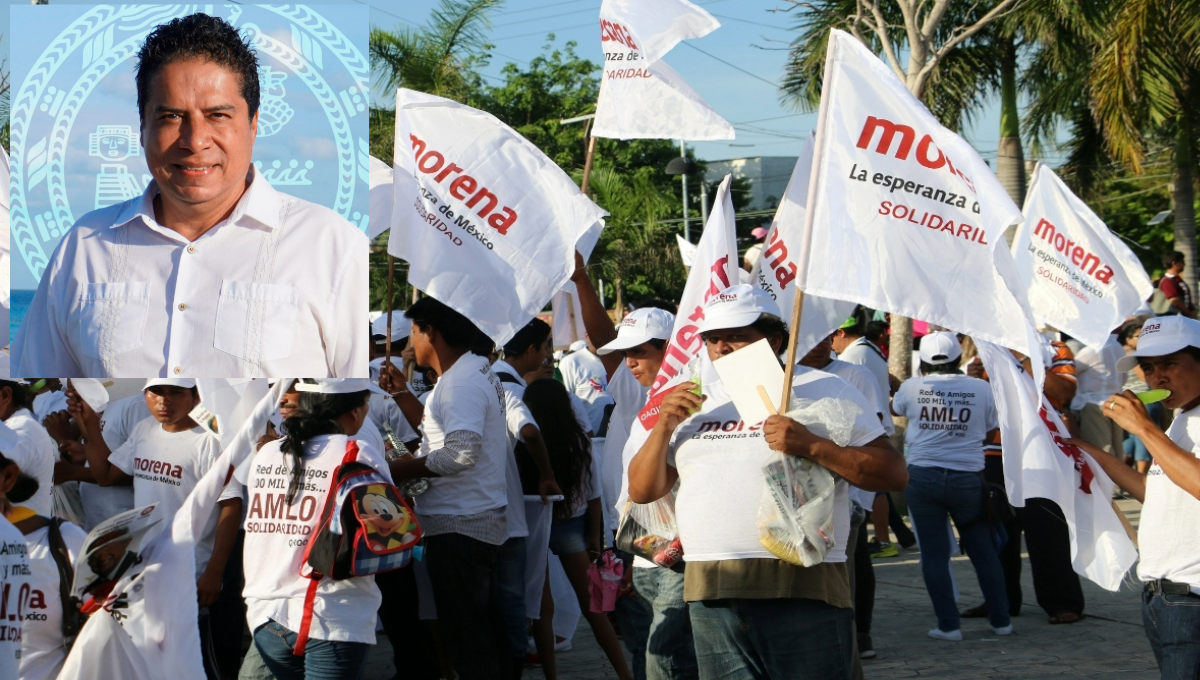Simpatizantes y fundadores de Morena apoyan a Lenin Amaro para diputado en Playa del Carmen