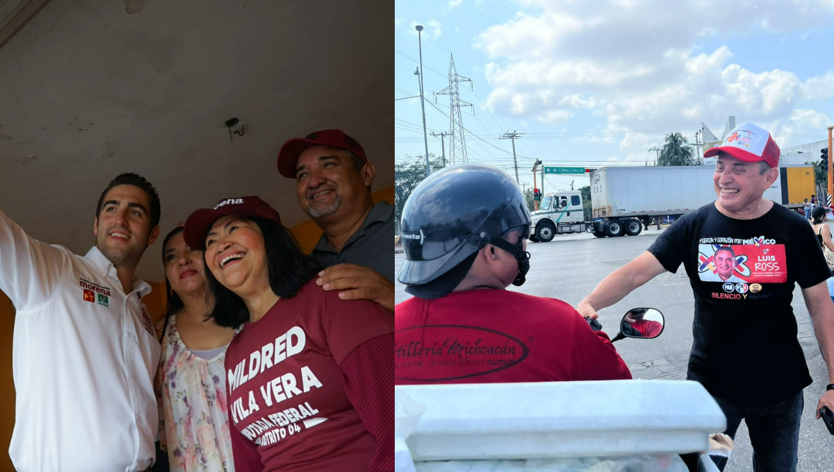 Candidatos de Morena y PRI buscan 'enamorar' a las colonias irregulares en Cancún