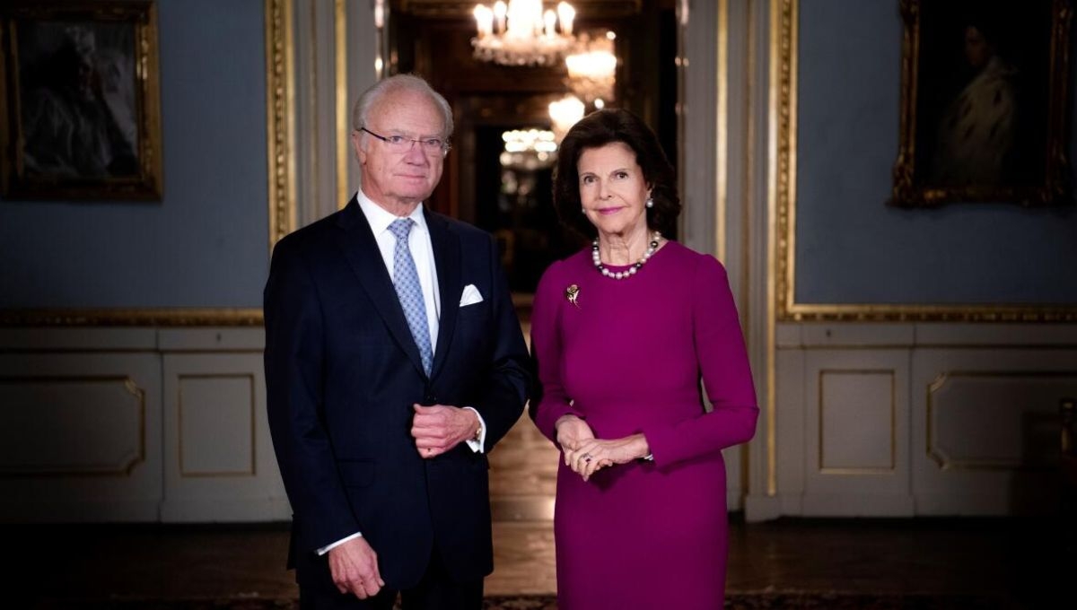 El Presidente de la república recibe a los Reyes de Suecxia en Palacio nacional en el marco de su histórica visita a nuestro país