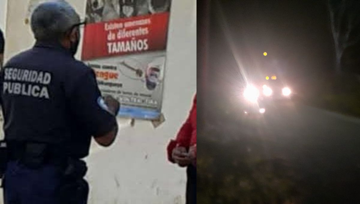 La policía acudió al rescate de la mujer en José María Morelos