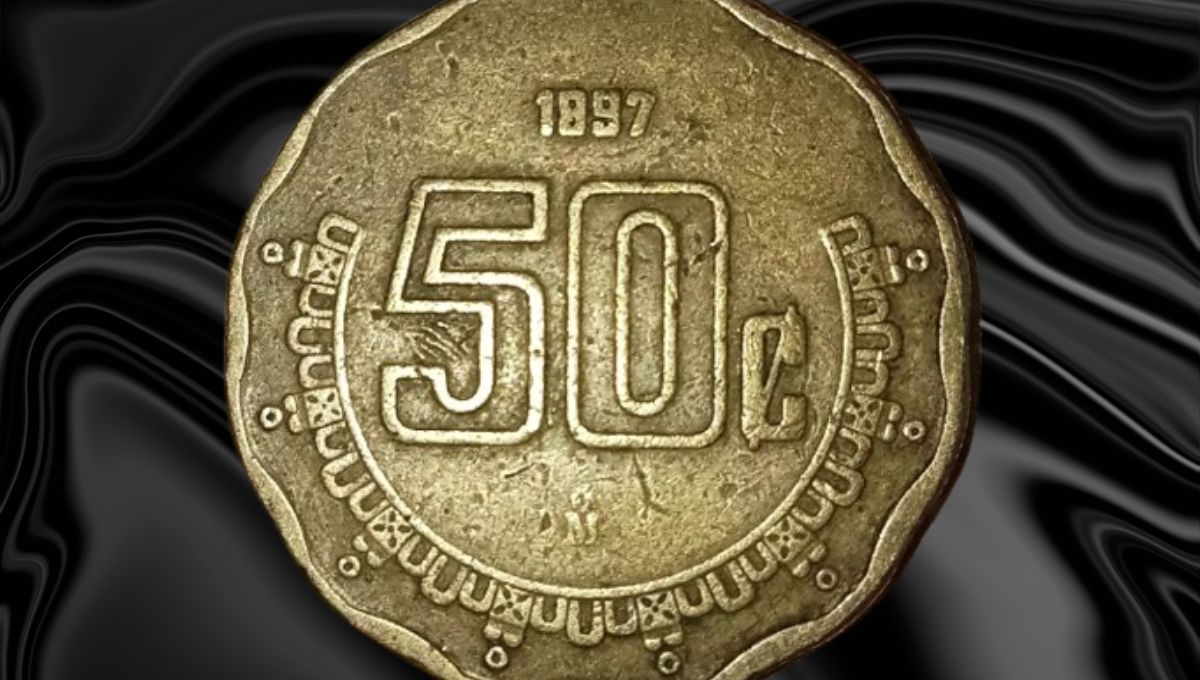 ¿Qué error tiene la moneda de 50 centavos que vale 50 mil pesos en Internet?