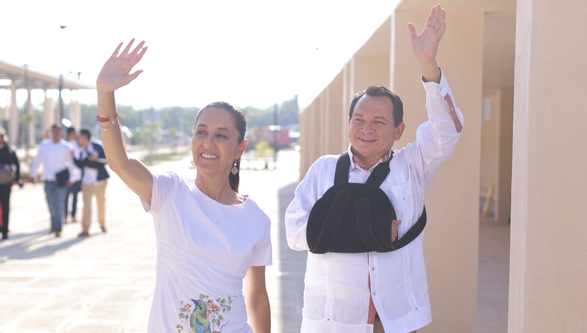 Los candidatos Claudia Sheinbaum y Joaquín Díaz Mena irán juntos en una gira por Yucatán