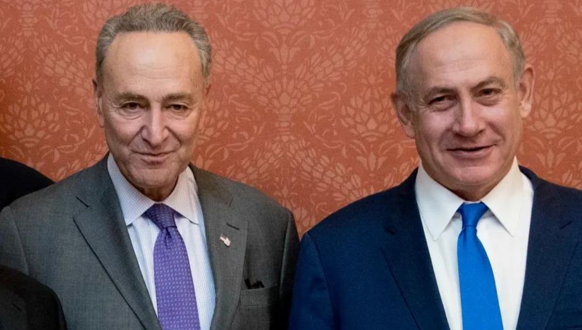 Chuck Schumer, líder de los demócratas en el Senado de Estados Unidos, pidió la celebración de elecciones para reemplazar al primer ministro israelí, Benjamín Netanyahu