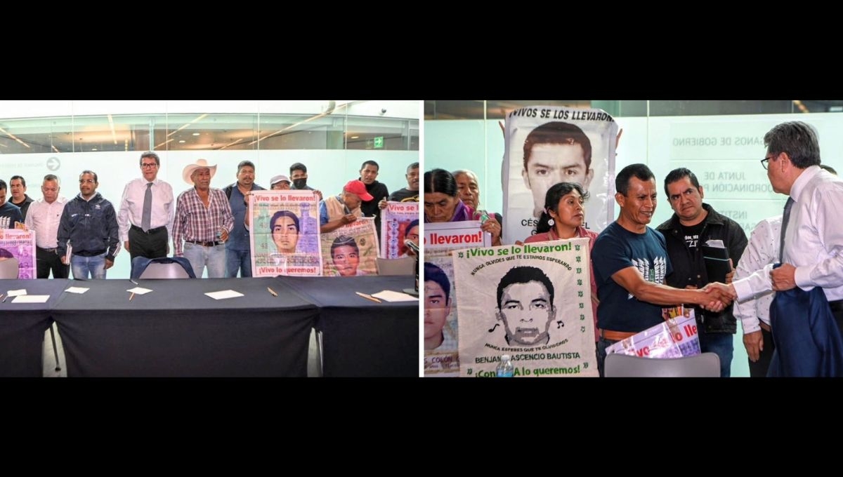 Avance en la búsqueda de justicia: Padres de Ayotzinapa dialogan con senador Ricardo Monreal