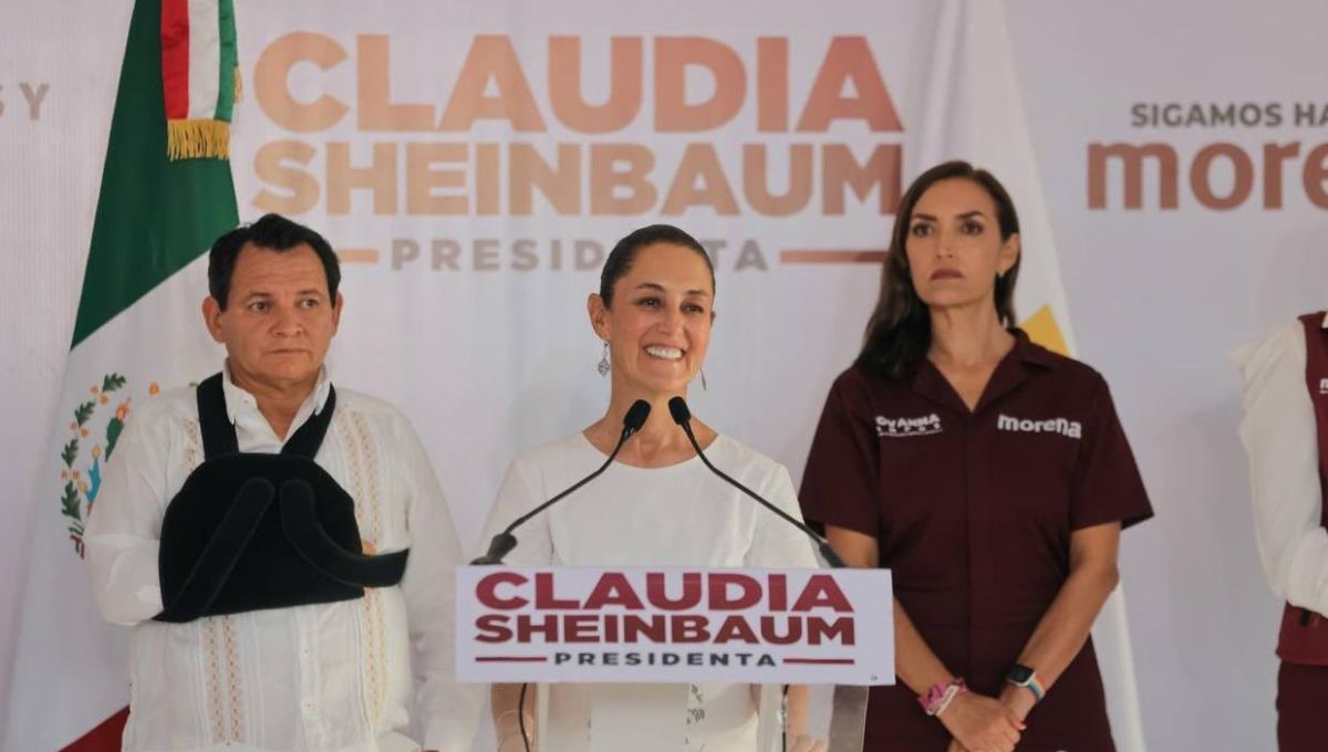 Claudia Sheinbaum se lanza contra Ayuntamiento de Umán por excesivo costo de servicios públicos