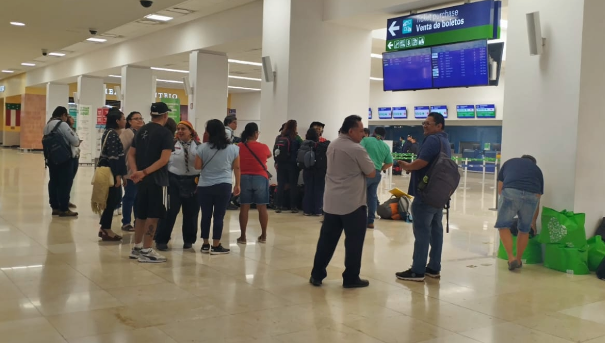 VivaAerobus atrasa llegada del vuelo CDMX-Mérida por más de media hora