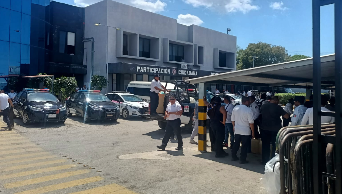 Continúa huelga de policías en Campeche: EN VIVO