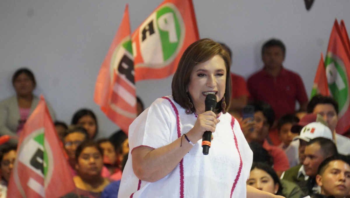Xóchitl Gálvez en Campeche: Partidos políticos utilizan a trabajadores para llenar las sillas