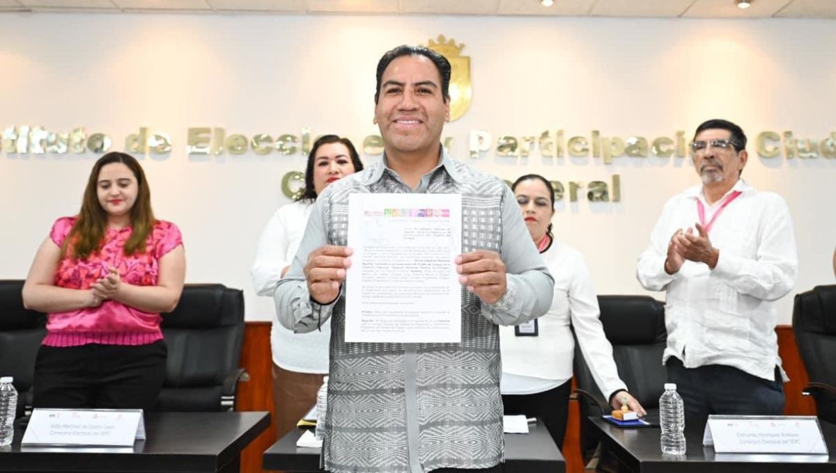 En su registro como candidato a la gubernatura de Chiapas, Eduardo Ramírez llamó a militantes y simpatizantes, para construir en unidad la nueva era de la Cuarta Transformación en el estado