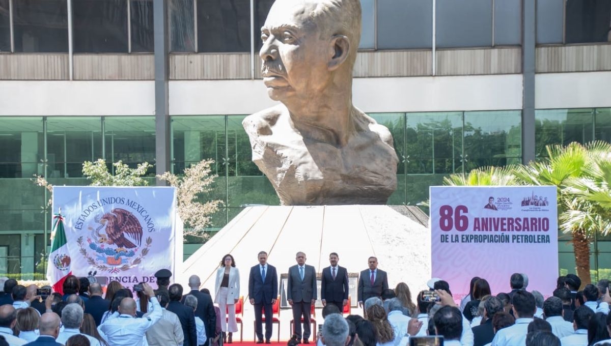 En celebración de la Expropiación Petrolera AMLO recuerda frase de Lázaro Cárdenas