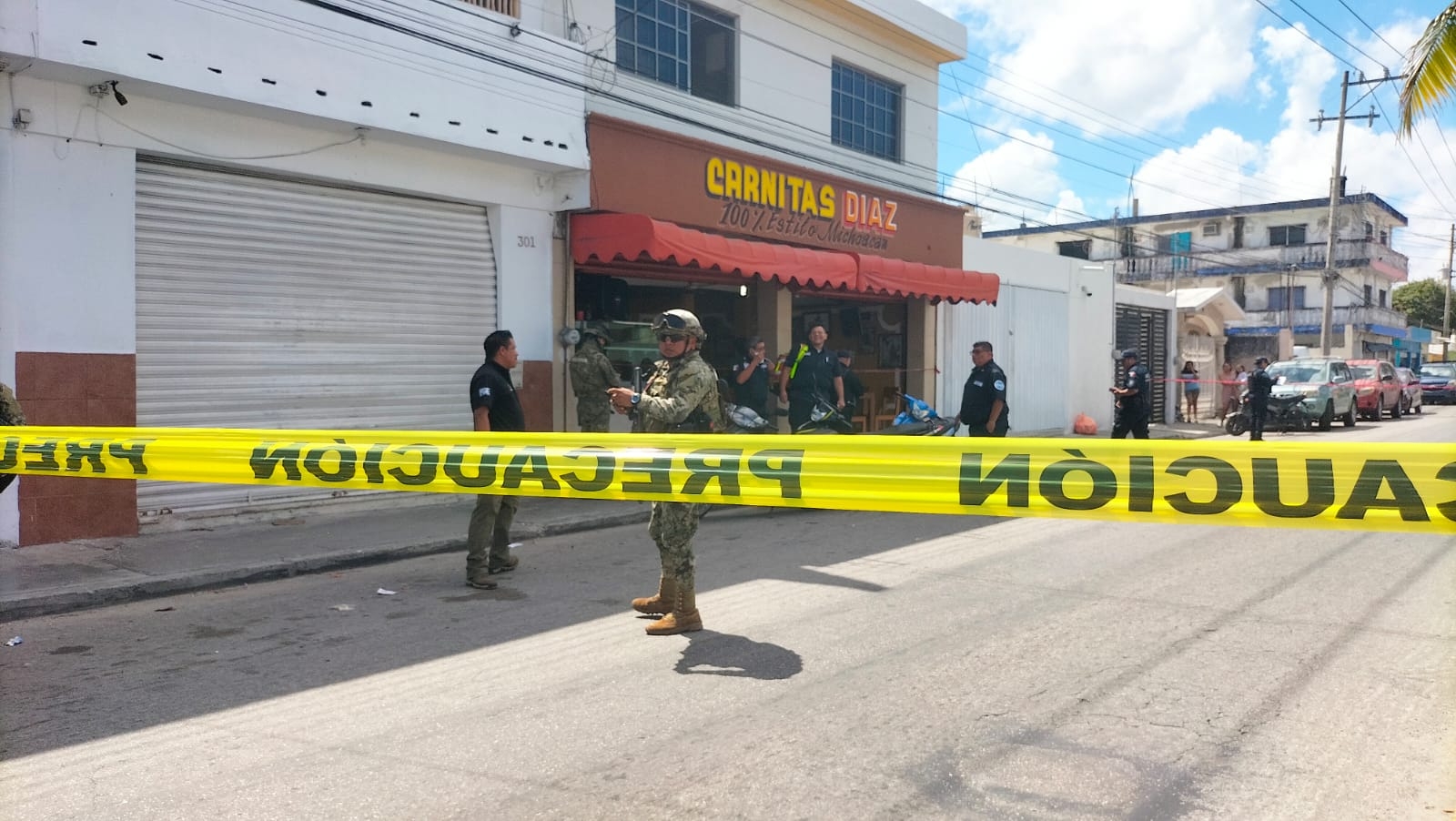 La FGE ya investiga la ejecución del hombre en Cozumel