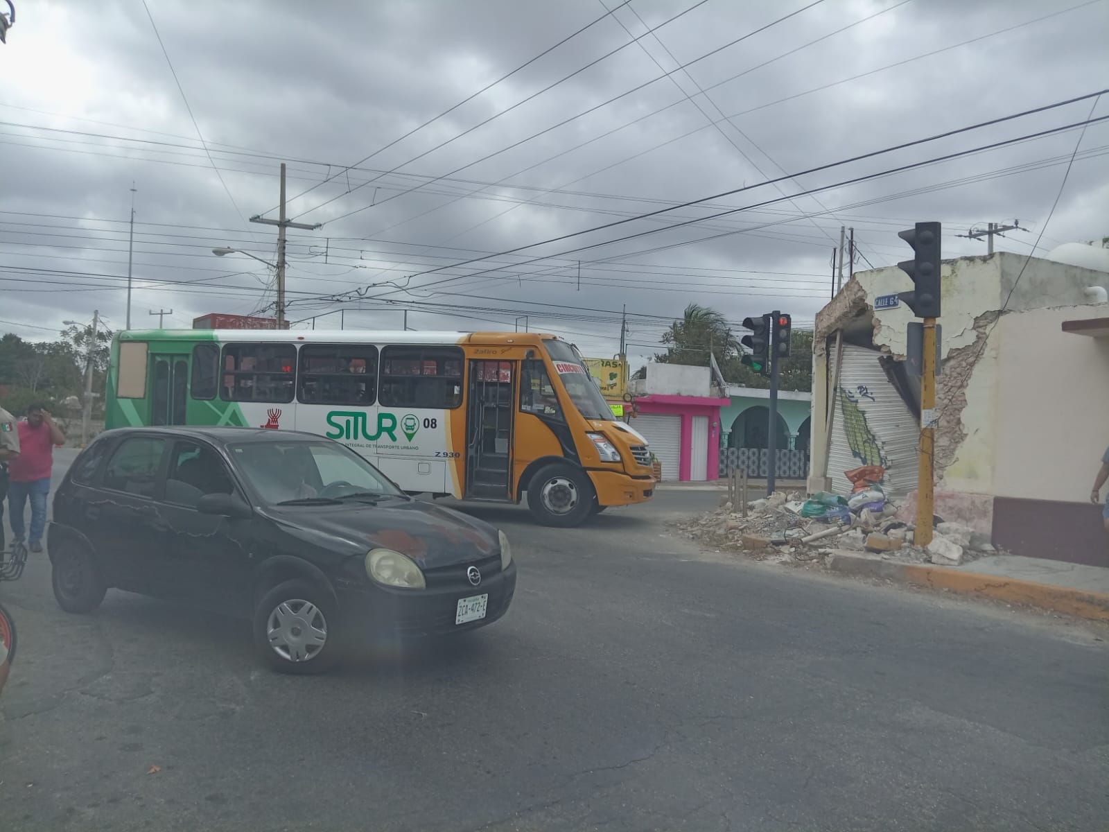 Recrean accidente en el barrio de Xcalachén en Mérida tras la destrucción de una tortillería