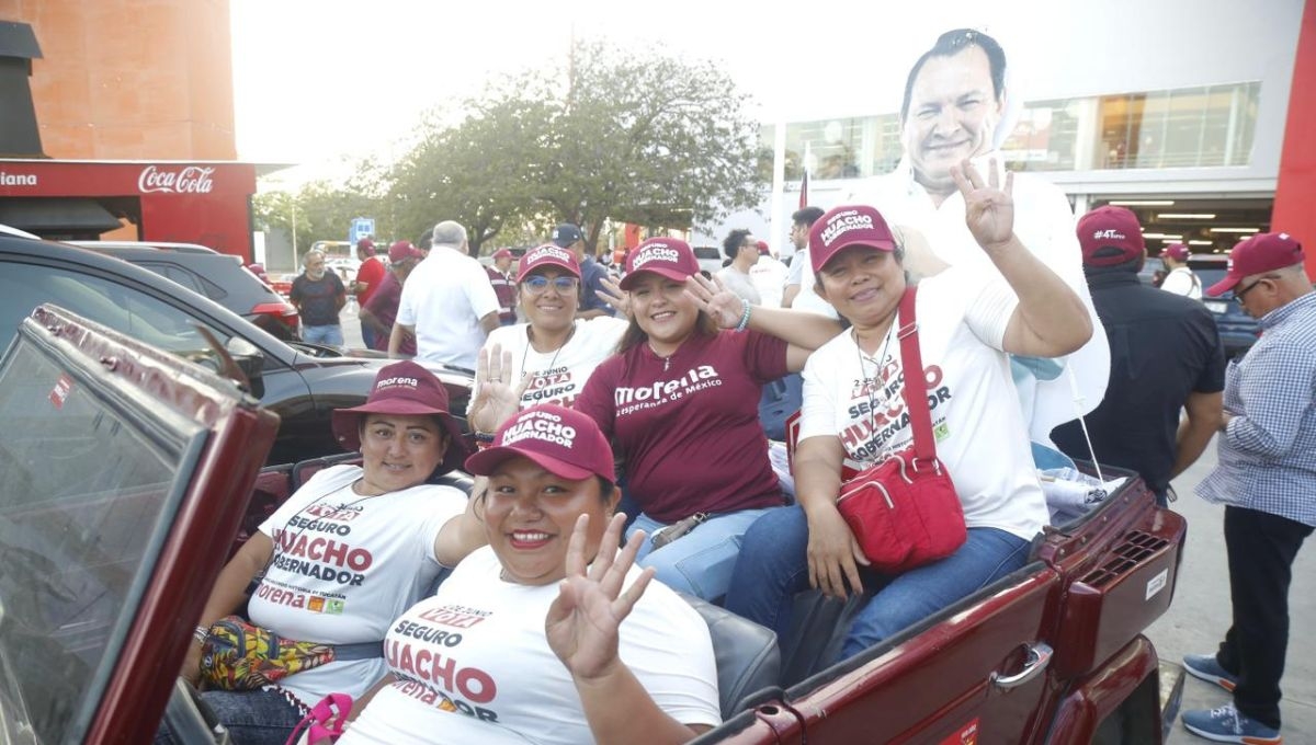 La gente no ha dejado de apoyar a Huacho en Yucatán