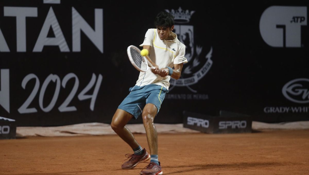 Rodrigo Pacheco Méndez queda eliminado del Yucatán Open ATP Tour Challenger 50
