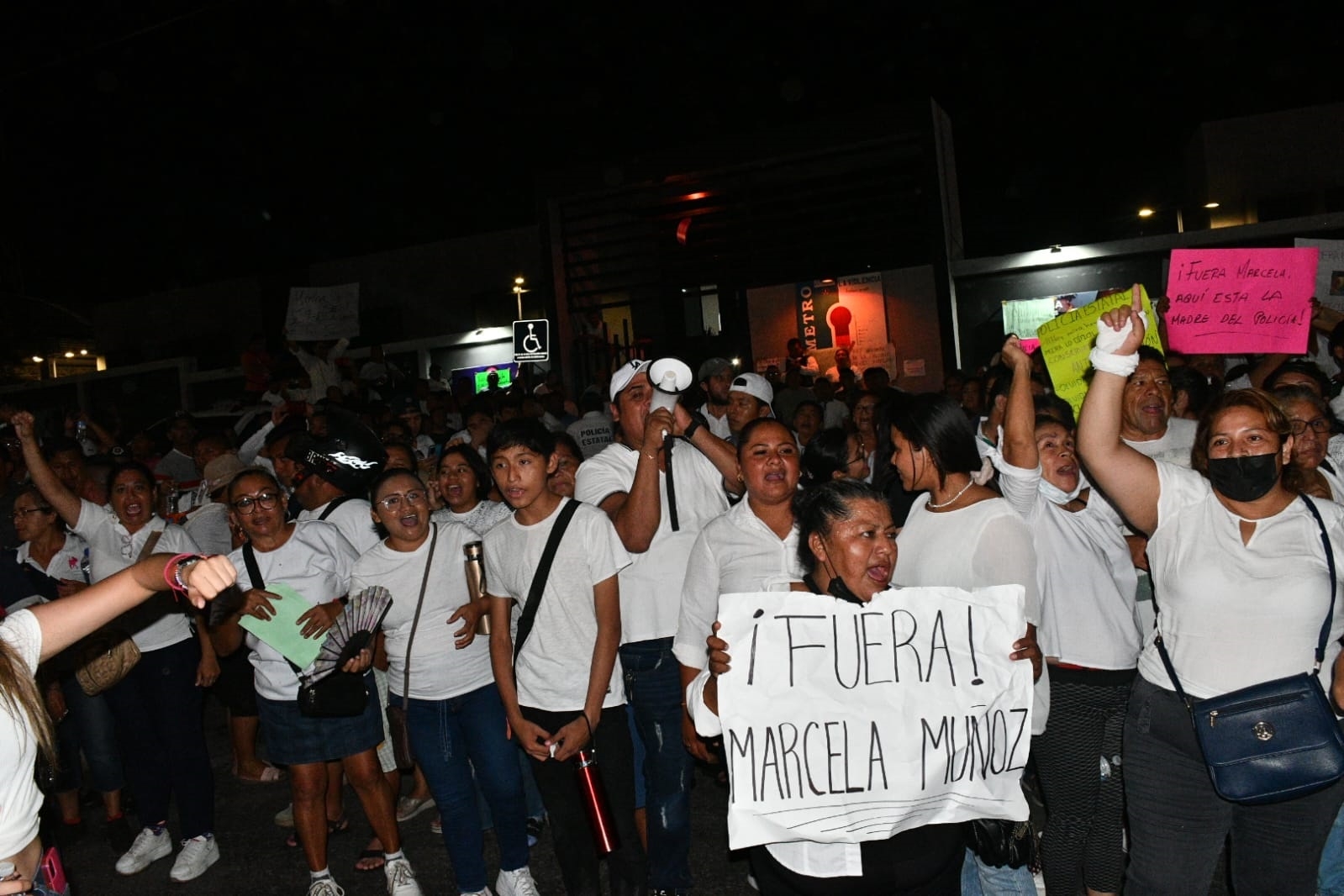 Fueron más de tres mil personas los que asistieron a la manifestación en Campeche