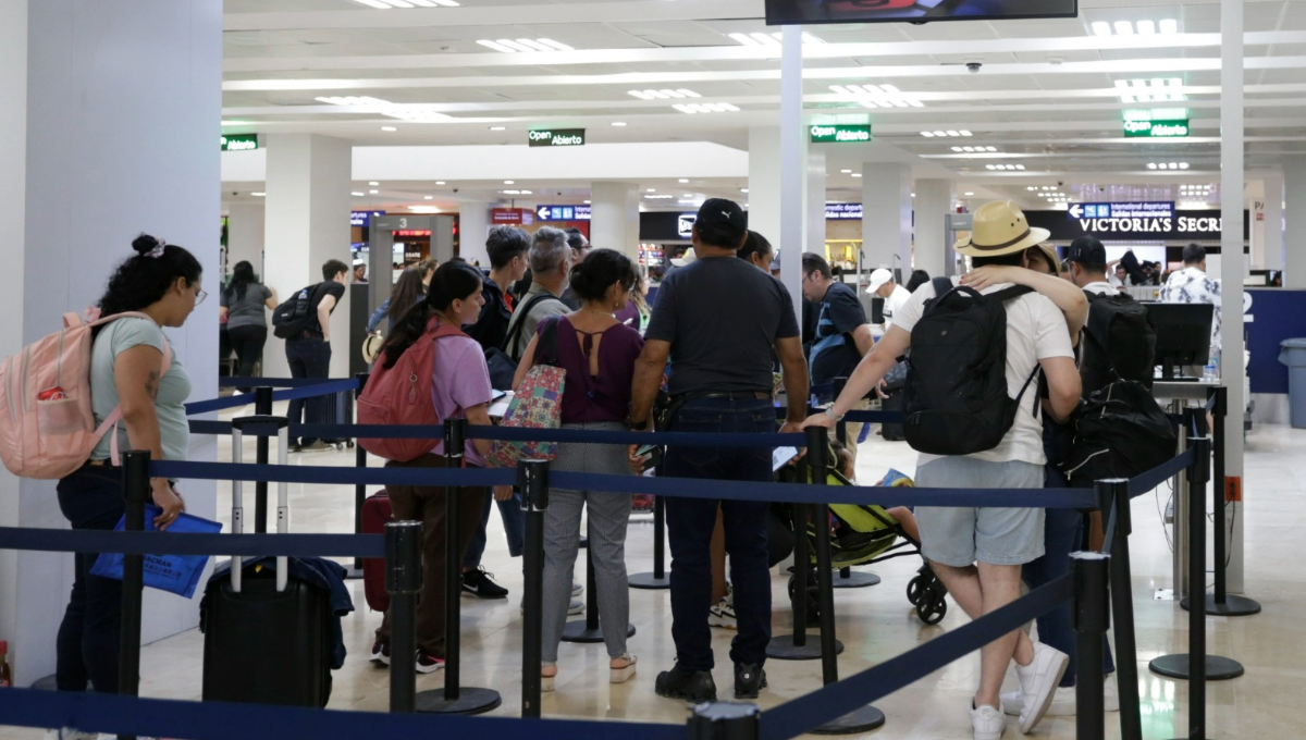 Aumentan ligeramente los vuelos en el aeropuerto de Cancún