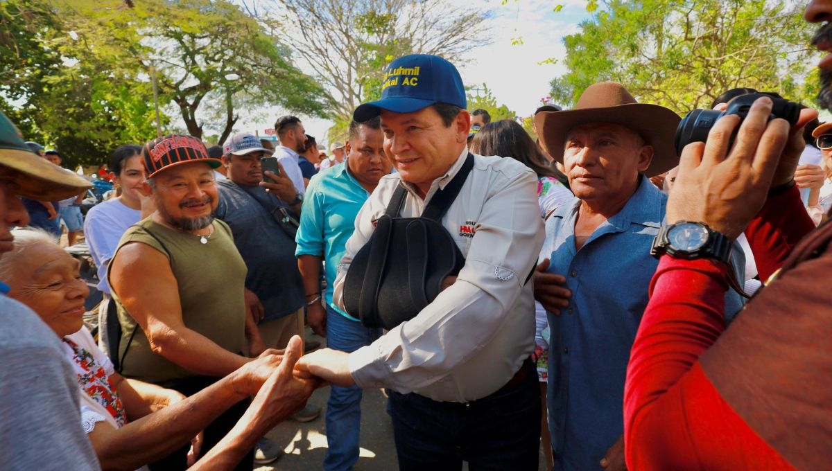 Desde Oxkutzcab, Joaquín Díaz Mena se compromete a ser un Gobernador cercano al campo
