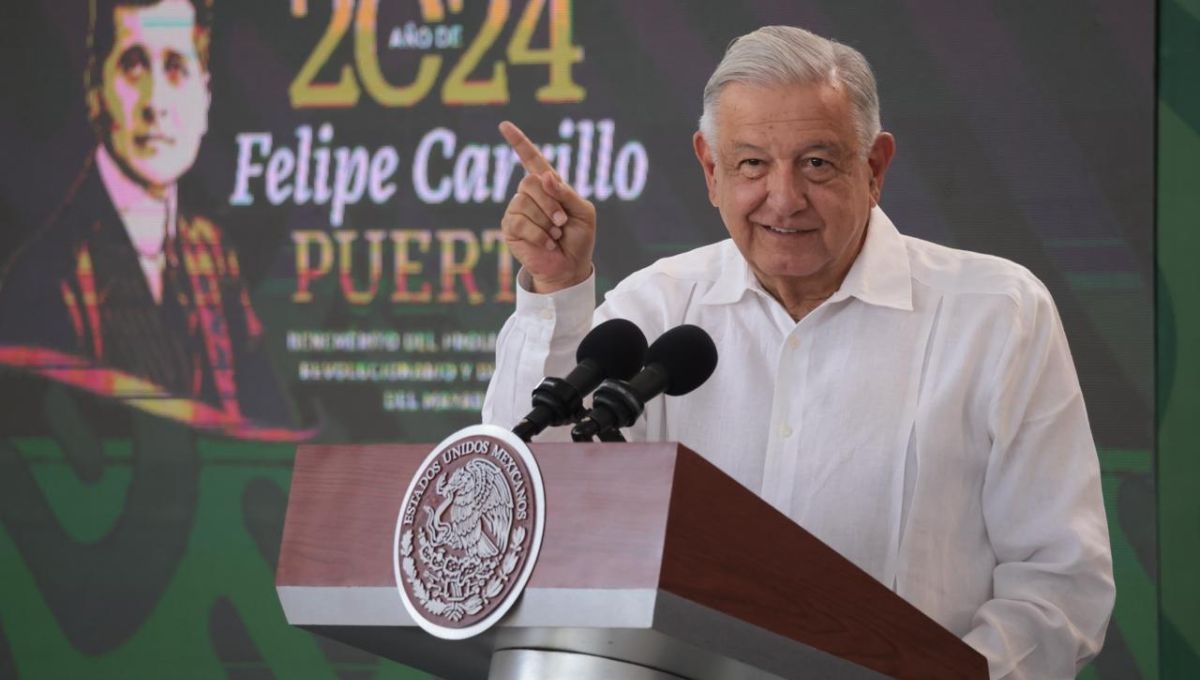 Andrés Manuel López Obrador encabeza este viernes 22 de marzo, la conferencia mañanera desde desde Coatzacoalcos, Veracruz