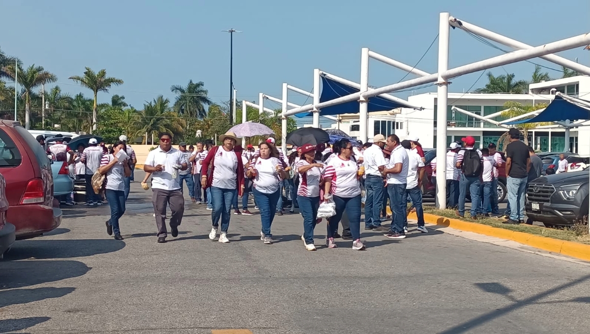 Campeche: Sindicalizados del Cobacam cancelan marcha; les prometieron cumplir sus peticiones