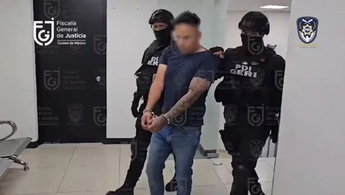 La Fiscalía de la CDMX logró la detención de 'El M24' líder de la Unión Tepito