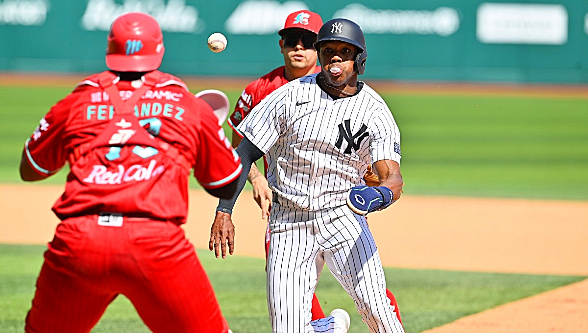 Diablos Rojos del México derrotan a los Yankees de Nueva York en su primer juego de exhibición