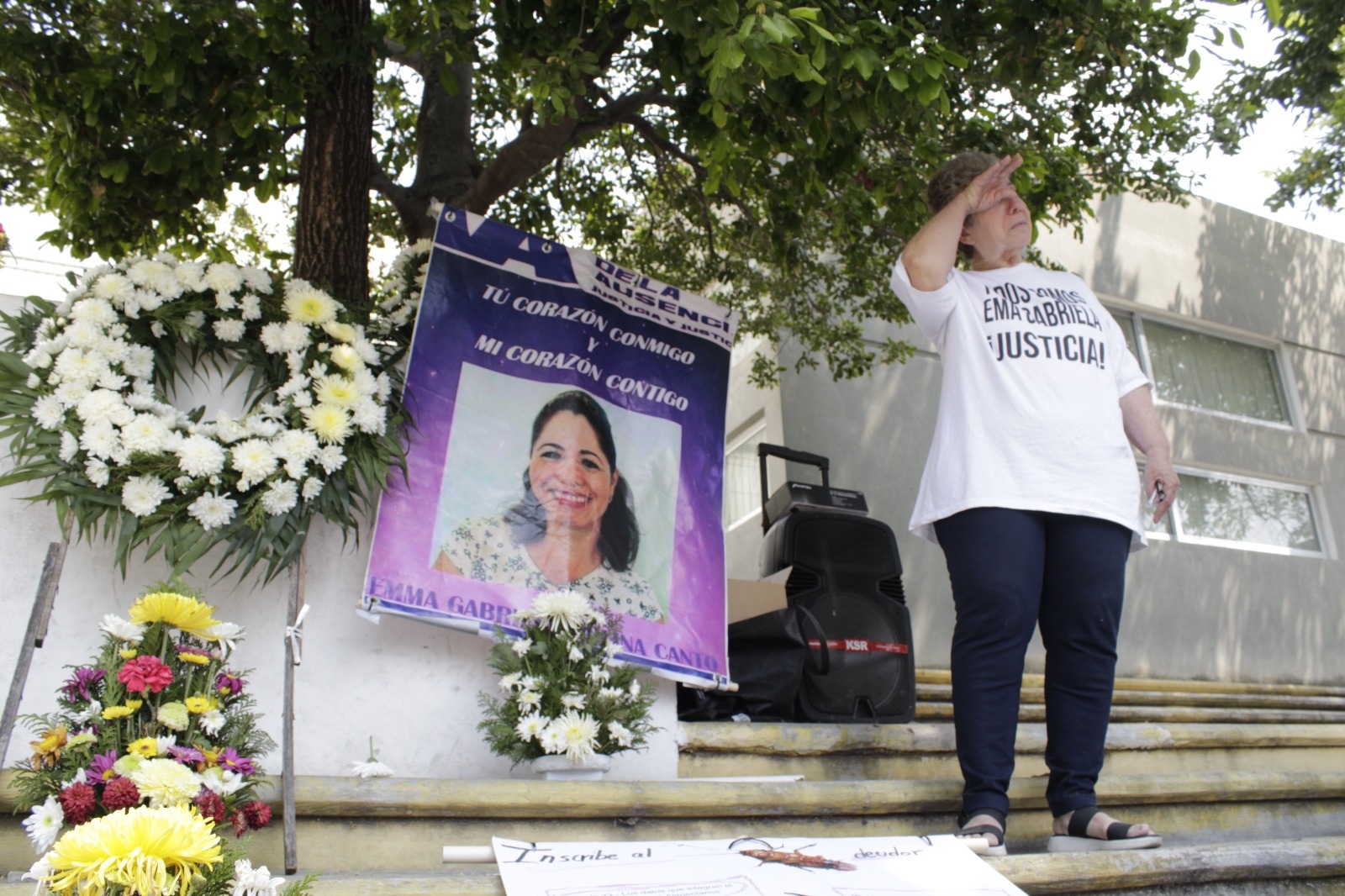 Madre de Emma Gabriela, víctima de feminicidio en Mérida, lleva siete años en busca de justicia