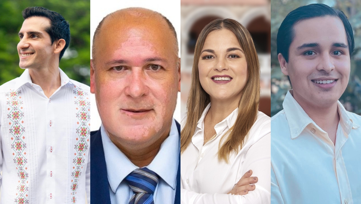 Rommel Pacheco, Juan José Stiles Ramos, Cecilia Patrón y Gerardo Ocampo son candidatos a la Alcaldía de Mérida