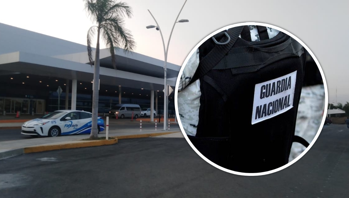 Detienen a un extranjero con un arsenal en el aeropuerto de Mérida