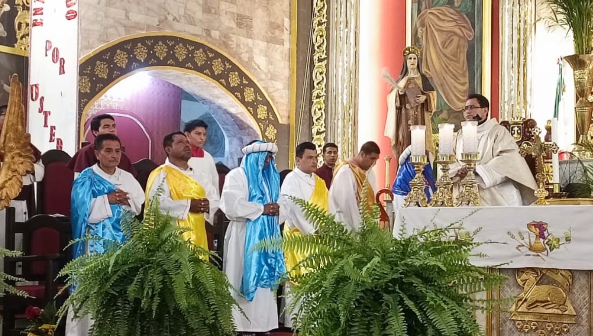 Celebran Misa de Jueves Santo desde el Santuario de Ciudad del Carmen: EN VIVO