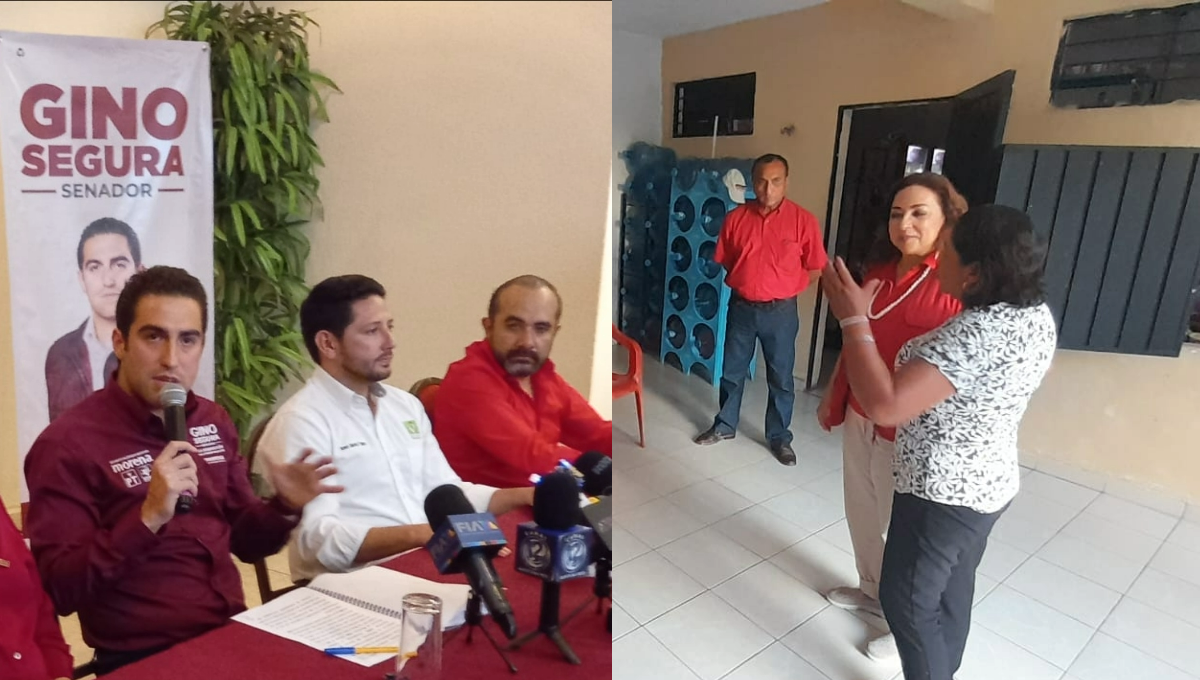 Candidatos de Morena y el PRI iniciaron campañas políticas en Chetumal