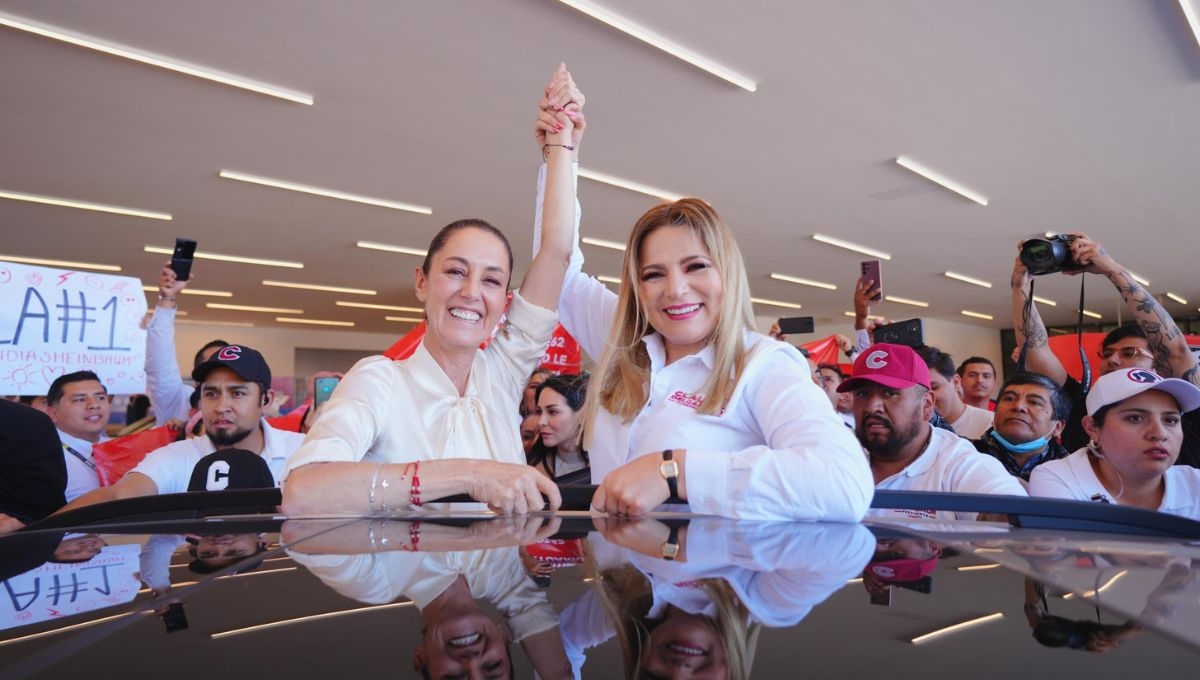 Claudia Sheinbaum realiza mítines de campaña en Guadalajara y Ciudad Guzmán