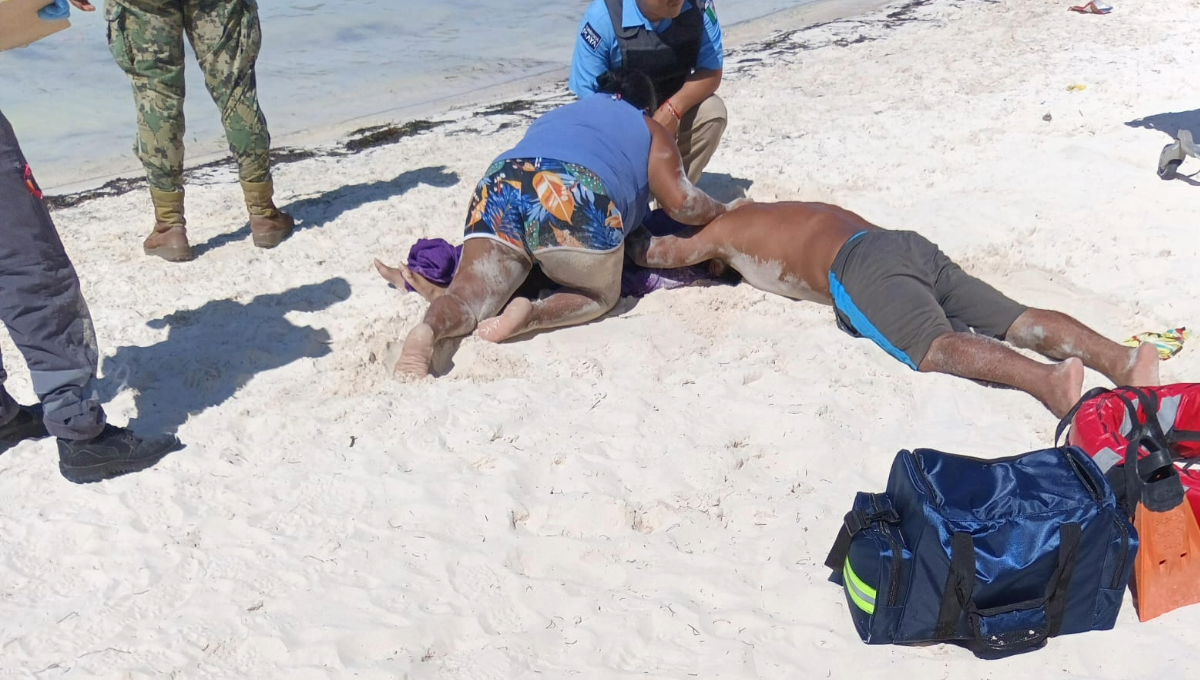 Muere niño de cinco años ahogado en Playa Langosta, en Cancún