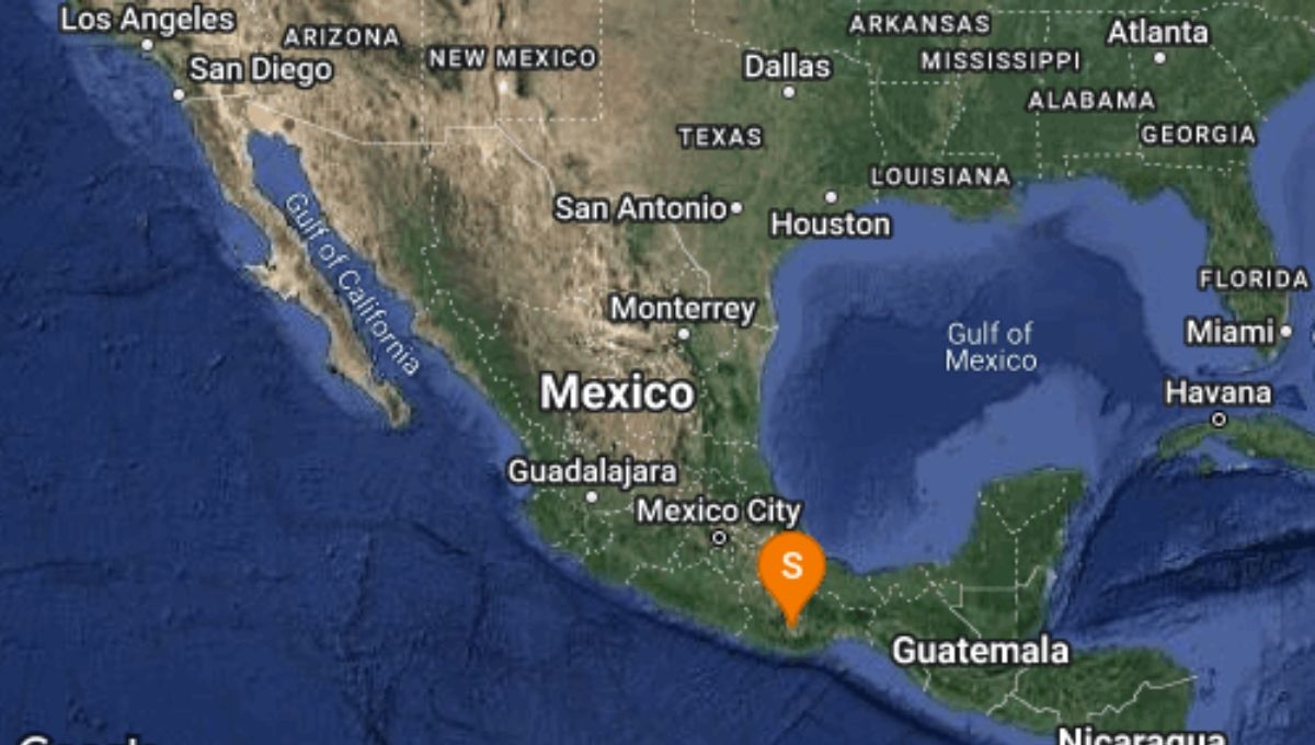 Sismológico Nacional registra sismo de 4.5 grados en Miahuatlán, Oaxaca